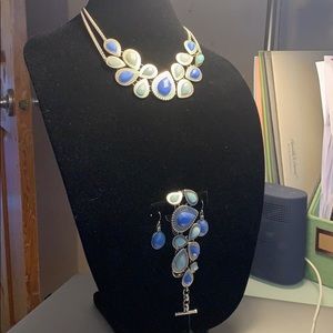 Lucky Brand necklace bracelet and earrings